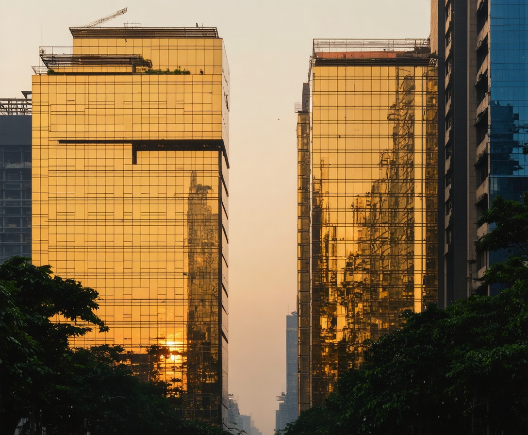 VeloceStream Corporate HQ in Mumbai business district